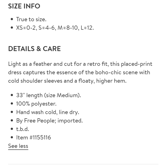 Free People Penny Lover Cold Shoulder Dress - Picture 6 of 10